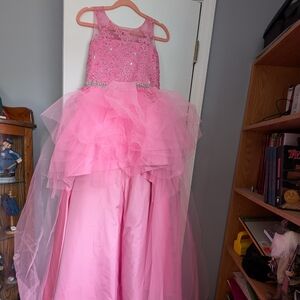 Pink pageant dress